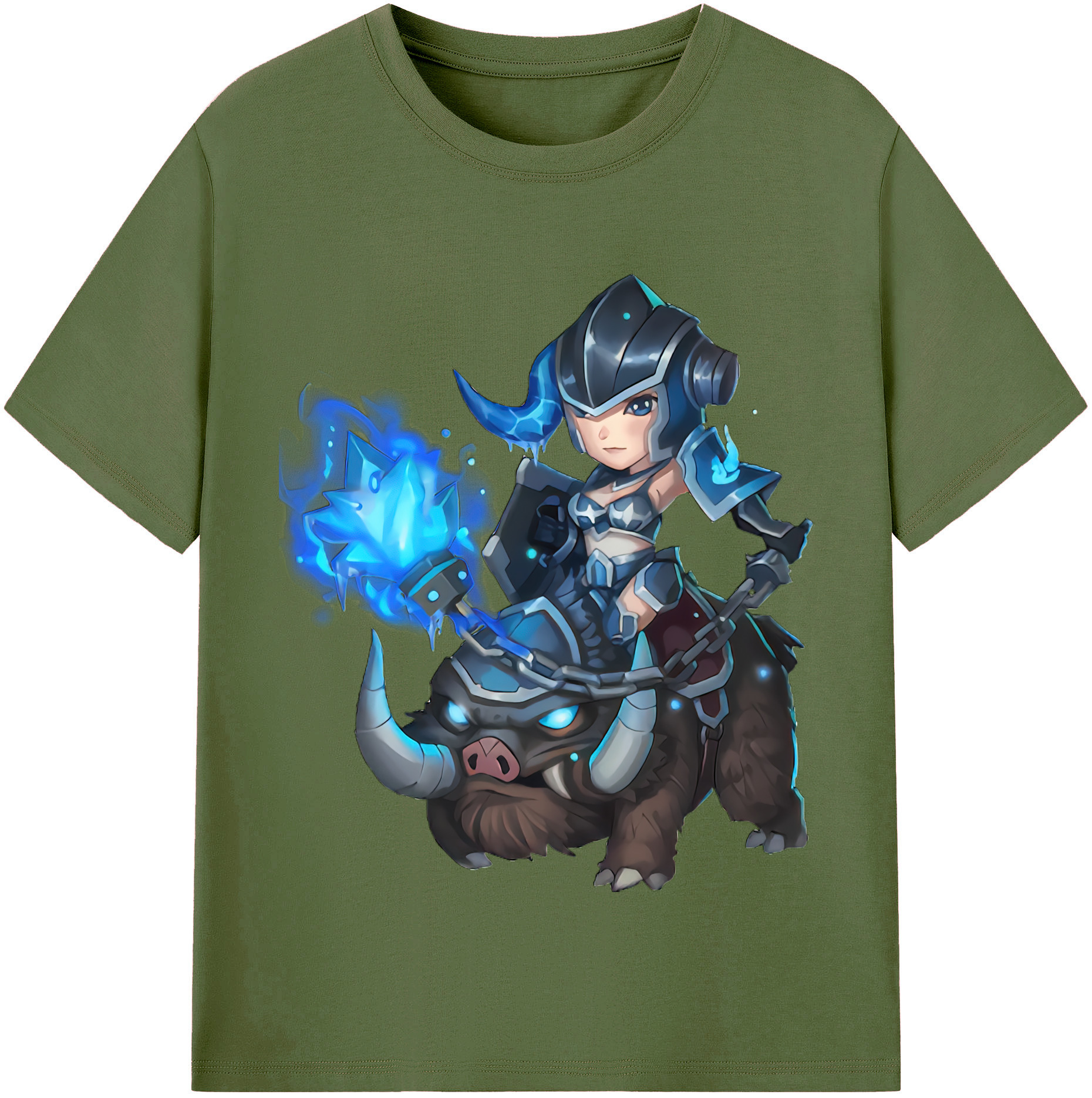リーグ・オブ・レジェンド League of Legends LOL 綿100％半袖Tシャツ（フロントプリント）